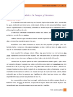 Diagnóstico de Lengua y Literatura: Alumno