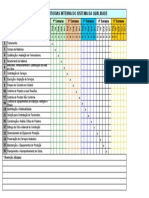 Cronograma Das Auditorias Interna Da Qualidade