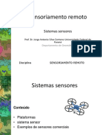 Sensoriamento Remoto: Sistemas Sensores