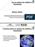 Conheça Todas As Opções de Satélites À Disposição: Embrapa Monitoramento Por Satélite