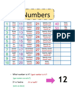 2do Prim - Numbers 1 - 50