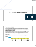 Communication Modbus