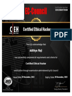 ECC CEH Certificate