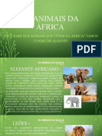 09.11 Os Animais Da África