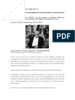 Josep Fontana: "Si No Es Pot Eliminar La Pobresa Infantil, Tot Serà Parlar de Castells en L'aire"