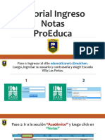 Tutorial Ingreso Notas Proeduca