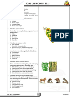 Soal Un Biologi 2016