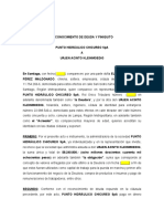 Admin Andrea Sola Reconocimiento de Deuda PUNTO HIDRÁULICO CHICUREO SpA A URJEN ACINTO KLEINMOEDIG