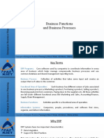 Business Functions and Business Processes