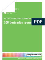 100 DERIVADAS RESUELTAS