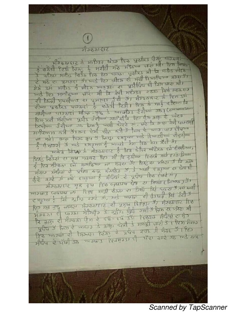 Sanrachnavaad Tap Scanner | PDF