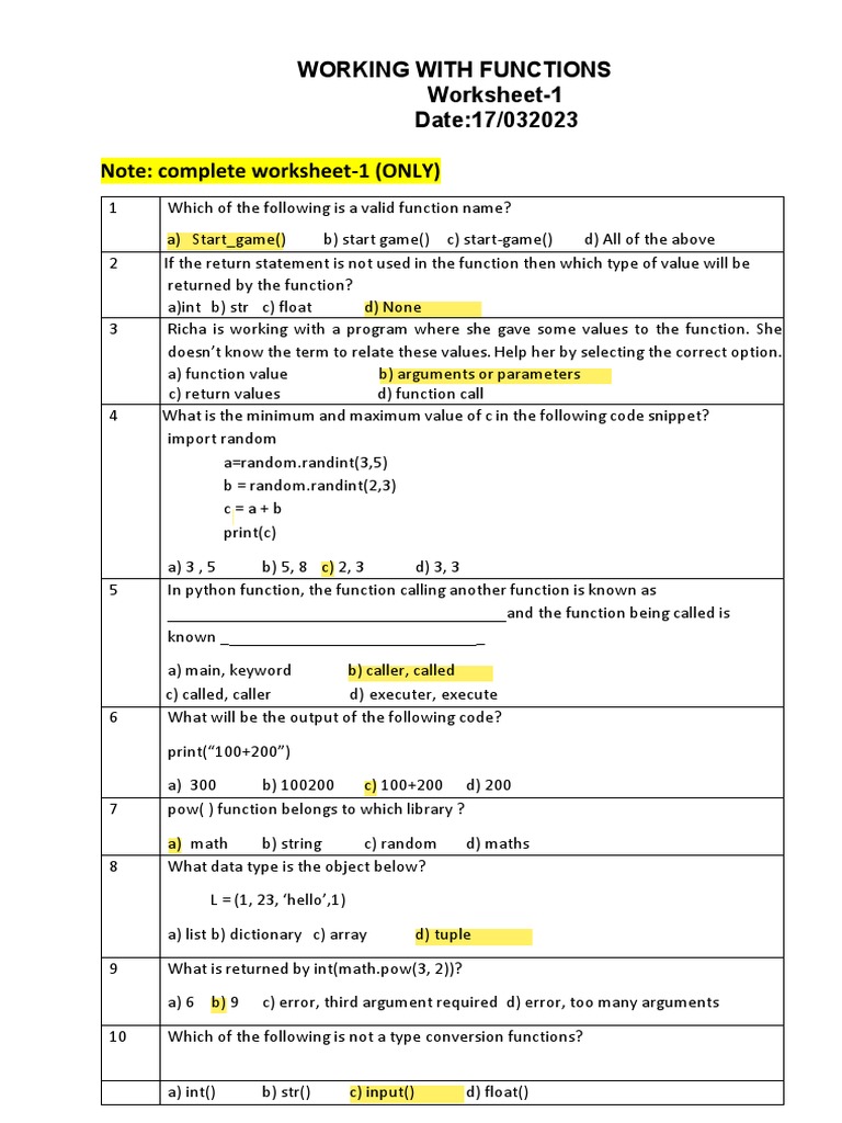 Java Function Parameters Explained | PDF | Parameter (Computer ...