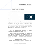 Promoción para Amparo Directo Solicitando Continuación Del Juicio Maricela Sánchez Juárez.
