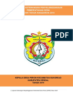 LKPPD Kepala Desa 2019