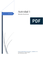 AL080178 - Actividad 1 - Metodos Numericos