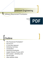 SRE Prioritization Using Cost-Value Analysis