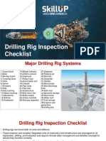 Drilling Rigs Inspection Checklist