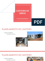 Planejamento canteiro obras