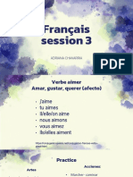 Français Session 3