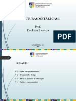 Aços estruturais e propriedades mecânicas