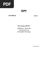 APC Smart-UPS RT: User Manual