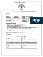 Prueba Septimo Numeros Enteros