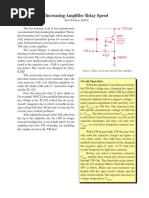 Increasing Amplifier Relay Speed: Bob Wolbert, K6XX