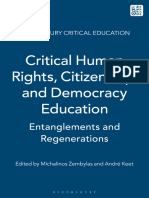 Keet and Zembylas - Critical Human Rights, Citizenship and Democracy Education