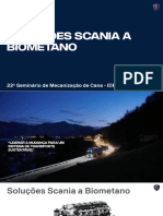 Soluções Scania A Biometano: 22º Seminário de Mecanização de Cana - IDEA
