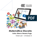 Matemática Discreta: Manual - Unidad 3