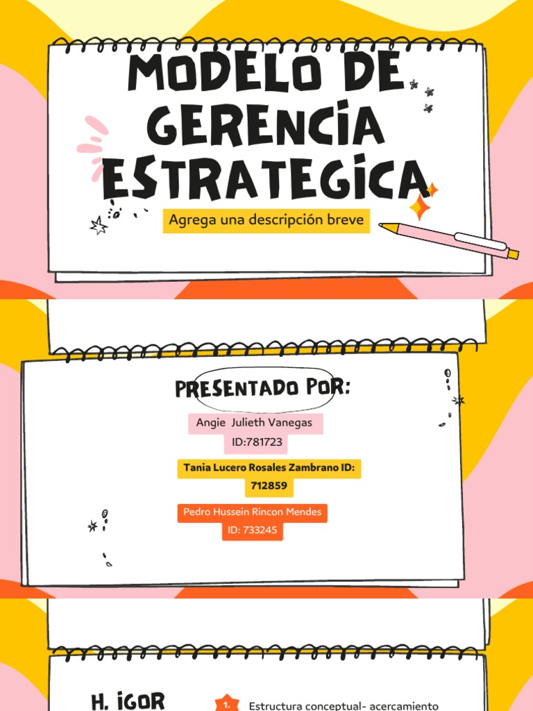 Modelo De Gerencia Estrategica Pdf