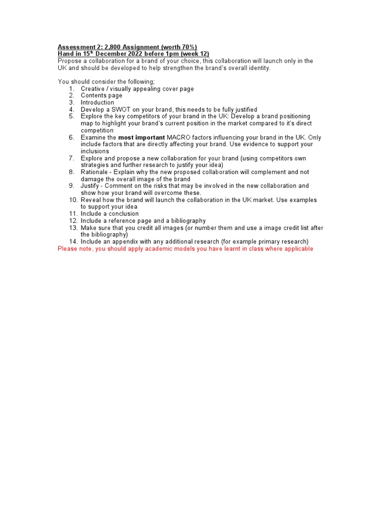Assessment 2 | PDF