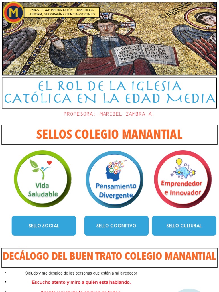 Influencia de la Iglesia en la Edad Media | PDF | imperio Romano ...