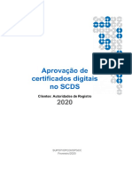 Roteiro para Aprovacao de Certificados No SCDS (v1 - Fev - 2020)