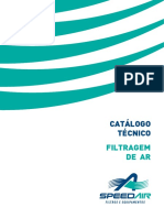 Catálogo técnico de filtros de ar