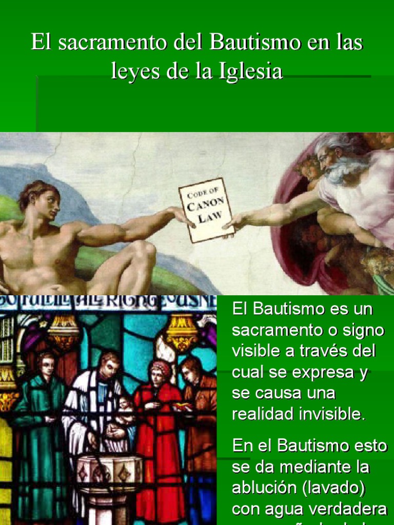 El Sacramento del Bautismo en la Iglesia | PDF | Bautismo | Padrino