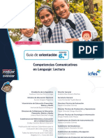 Guía de Orientación: Competencias Comunicativas en Lenguaje: Lectura