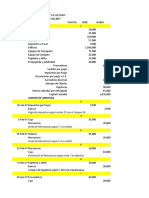 Asiento de Apertura: Pago de Impuestos Según Recibo 25 Con El Cheque 24