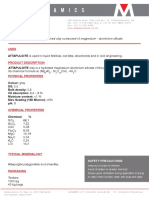 Metadynamics: ATTAPULGITE Is A Naturally Mined Clay Composed of Magnesium - Aluminium Silicate