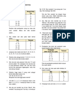 Tes Latihan 1 - Matematika