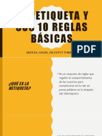 La Netiqueta y sus 10 Reglas Básicas