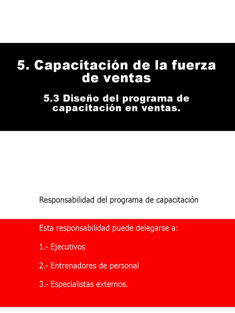 Programa de Capacitación en Ventas | PDF | Cliente | Business