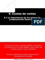 Cuotas de Ventas: 8.1 La Importancia de Los Planes de Compensación Financiera