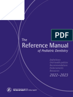 Reference Manual: of Pediatric Dentistry