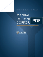 Manual de Identidad Corporativa: Universidad Del Valle de Atemajac