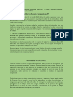 1.2 Salud y Seguridad Ocupacional