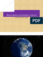 Naturaleza Sociedad Cultura