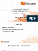 Gerenciamento de processos em serviços