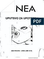 LINEA Pekara - Uputstvo