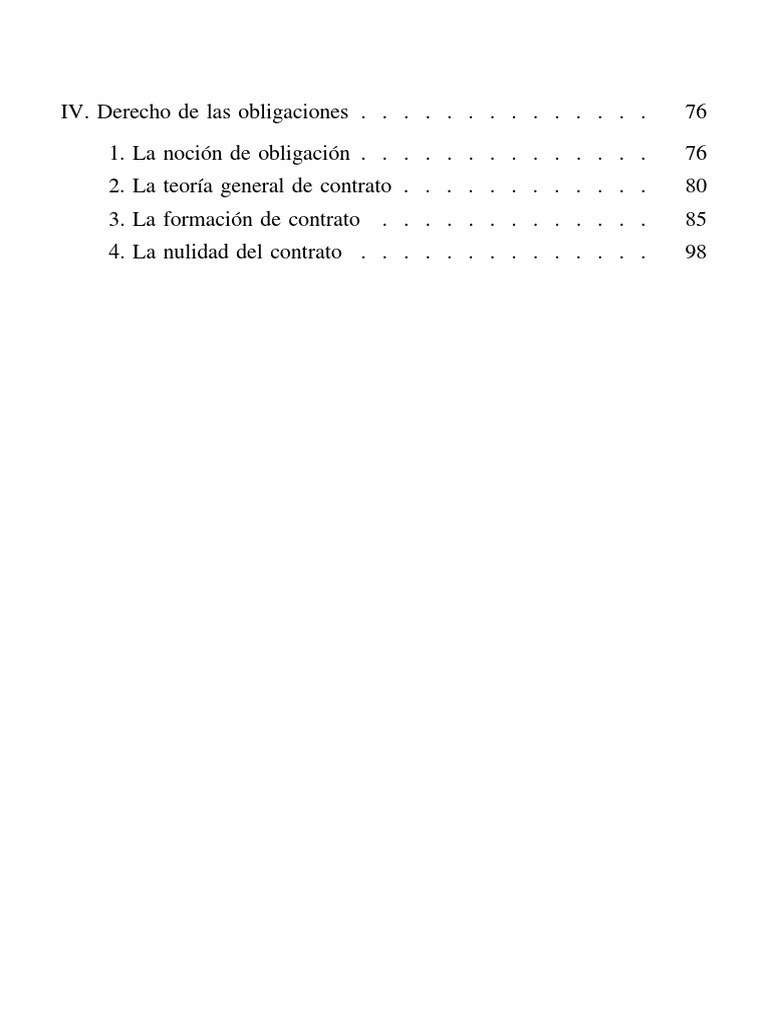 Derecho de las Obligaciones en Civil | PDF